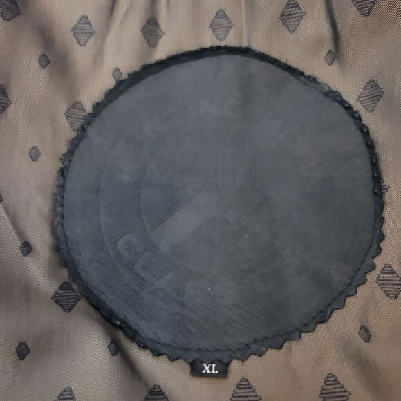 Vintage Hunting Horn Classics Leather Bomber Aviator Jacket In Black Size XL - Picture 16 of 16